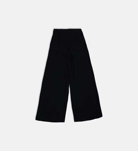 بنطال واسع بطبعة خطوط جانبية