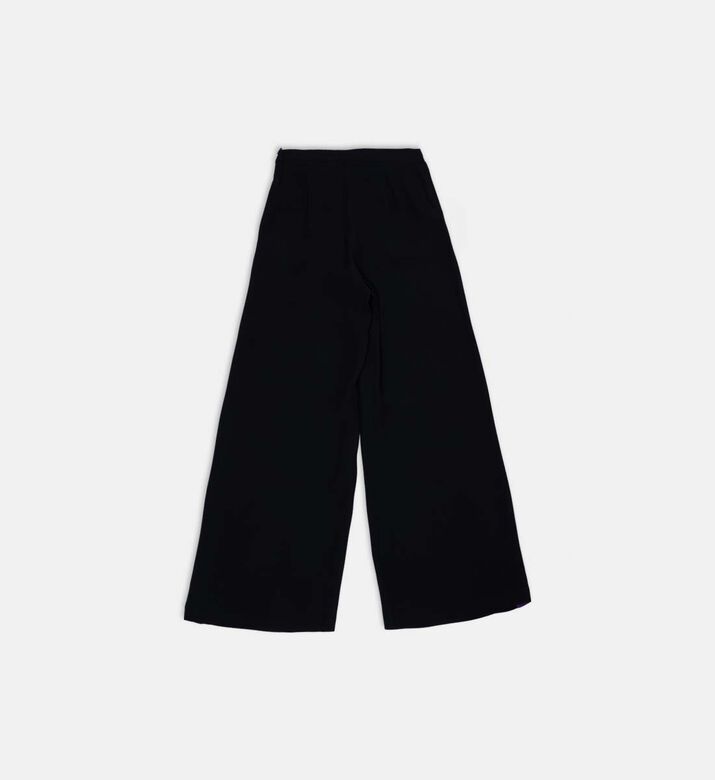 Side Stripe-print Wide-leg Pants