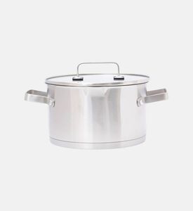 Home Deco and More Tempered Glass Lids 6-piece Cookware Set, Packshot View