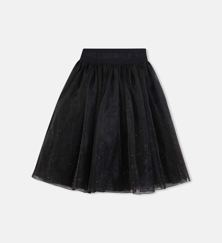 Rhinestone-embellished Skirt