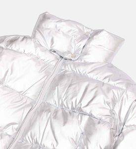 Save the Duck Zip Fastening High Neck Cropped Jacket, Packshot View