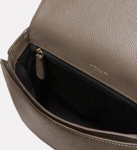 Demellier Vancouver Smooth Leather Cross Body Bag, Beige, Packshot View