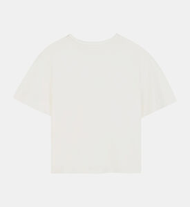 Logo-print Short-sleeve Cropped T-shirt Logo-print Short-sleeve Cropped T-shirt