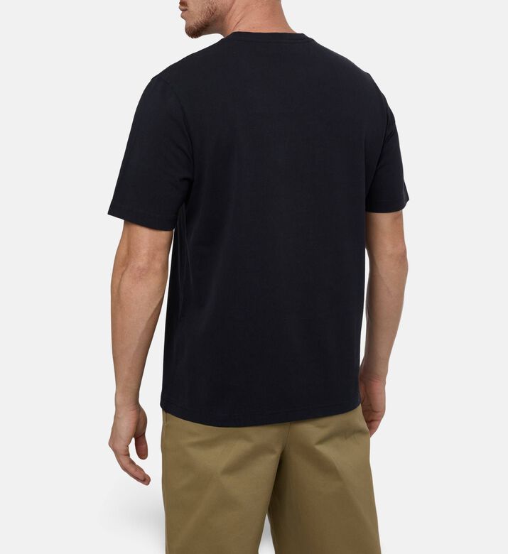 Maison Kitsune Minimalist Logo-detail T-shirt, Model View