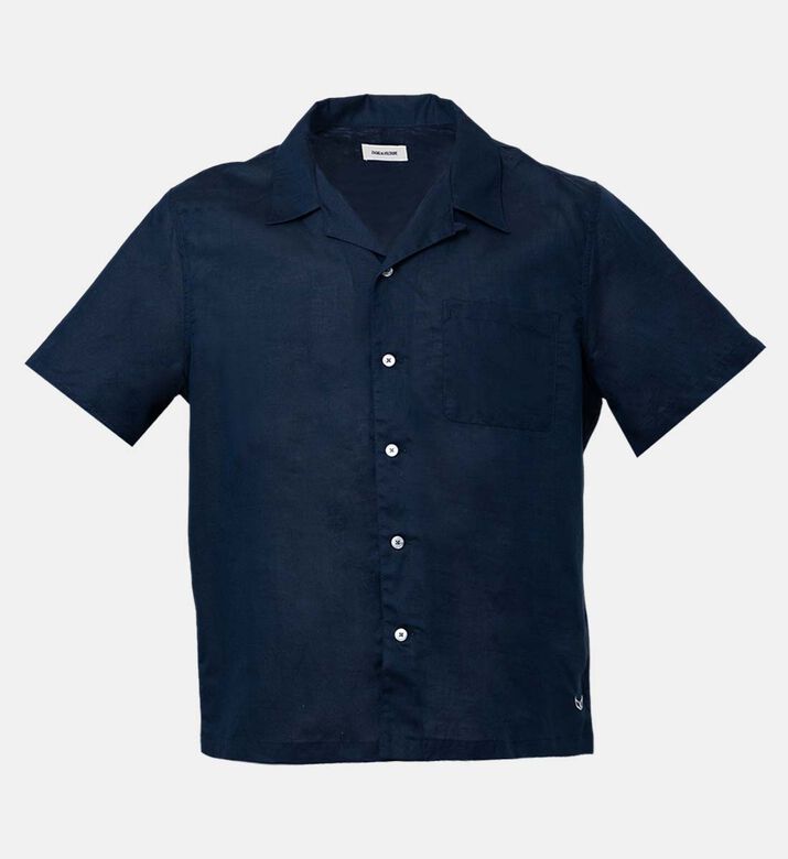 Short-sleeved Cotton Shirt