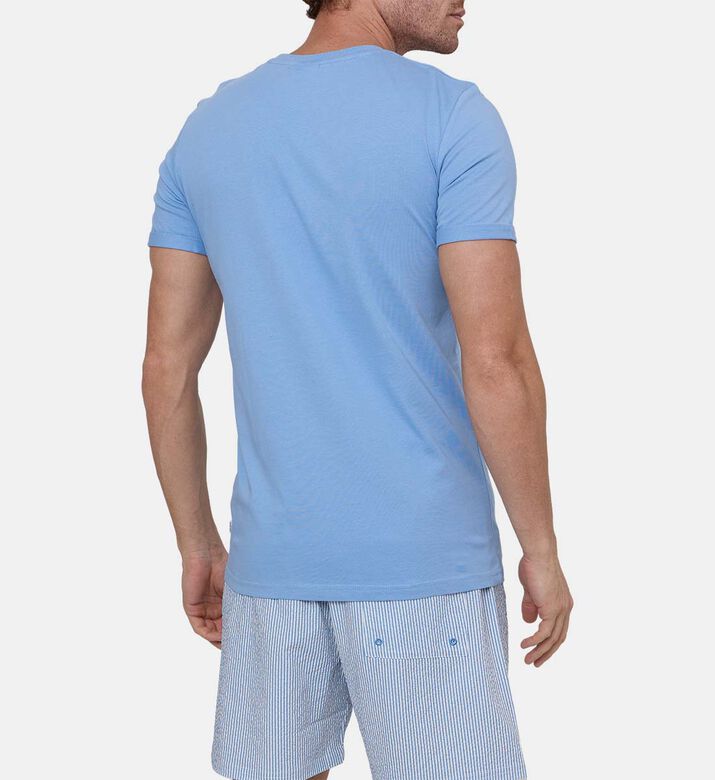 تيشيرت نورغارد قصير الأكمام بشعار متباين