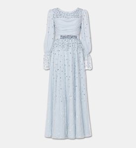 Suzy Matar Embellished Long-sleeve Maxi Dress, Packshot View