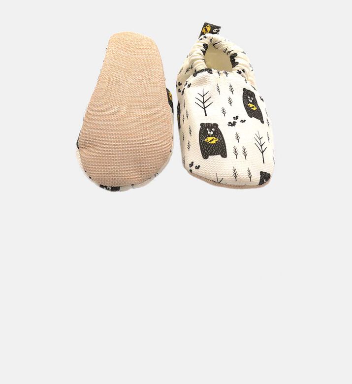Honey Bear Non-slip Moccasins