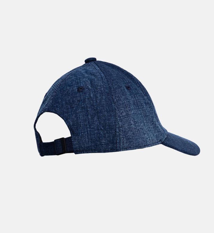 Anchor Logo Velvel Printed Denim Baseball Cap
