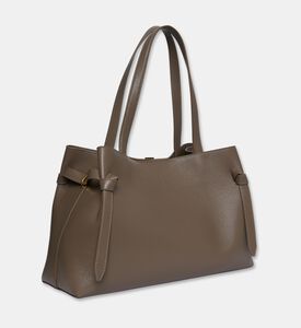 Yuzefi Gyoza Leather Top Handle Tote Bag, Packshot View