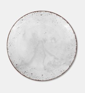 Spal Blend Simple Cinza Desert Plate, Packshot View