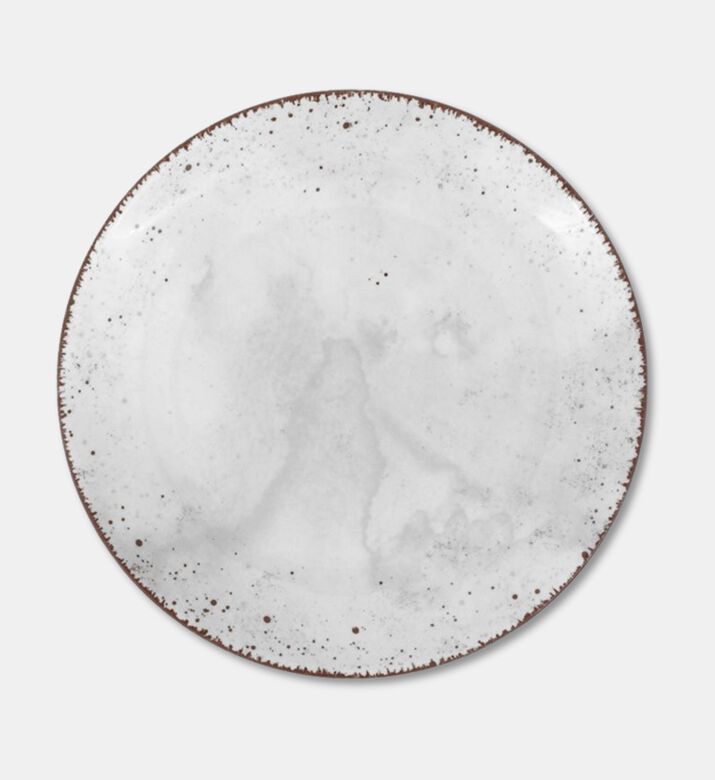 Spal Blend Simple Cinza Desert Plate, Packshot View