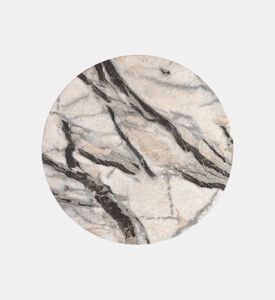 Spindle Concrete Marbled Stool