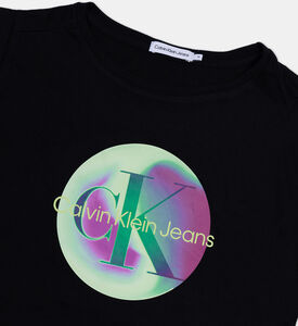 Pixel Cotton Cropped T-shirt Pixel Cotton Cropped T-shirt