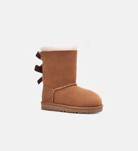 Baily Suede Leather Bow Boots