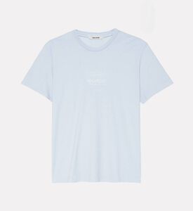 Zadig et Voltaire Jetty Cotton-blend Logo-print T-shirt, Grey, Xl, Packshot View