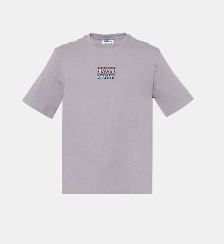 Artwork Printed Cotton T-shirt Artwork Printed Cotton T-shirt