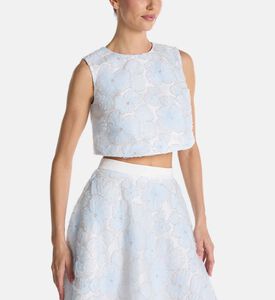 Savanna Top, Blue, M, Model View