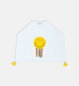 بونشو الشاطئ بوجه مبتسم كبير