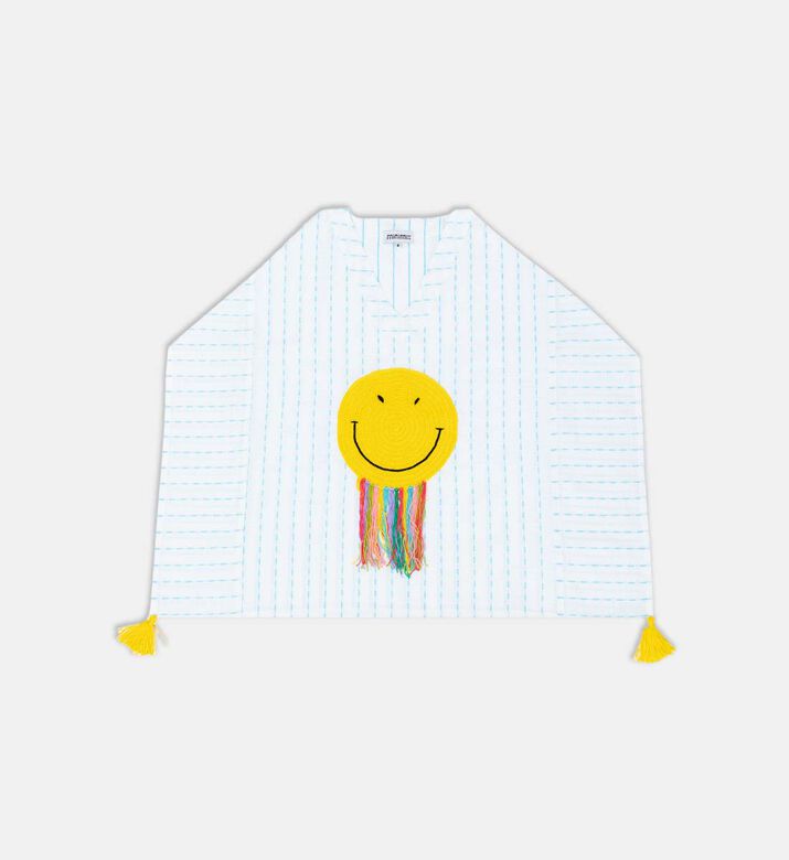 بونشو الشاطئ بوجه مبتسم كبير