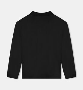 تيشيرت جيرسيه بتصميم فضفاض برسمة