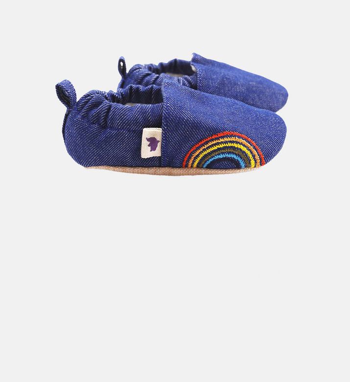 Sun-and-rainbow Non-slip Moccasins