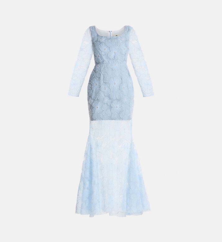 Savanna Dress, Blue, L, Packshot View