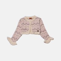 Chic Chevron Knit Cardigan