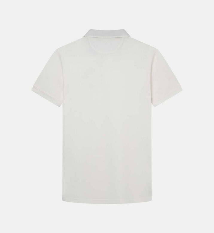 قميص بولو قطني مطرز من التراث