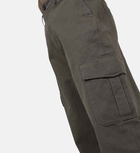 بنطال كارجو غير رسمي واسع الساقين