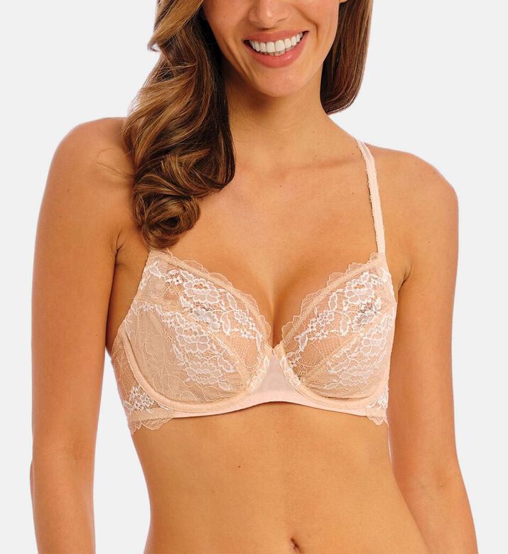Wacoal Perfect Classic Underwire Bra, Nude, 85, F, Model View