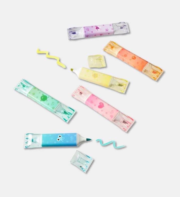 Tinc Double-ended Jumbo Highlighters Set, Packshot View