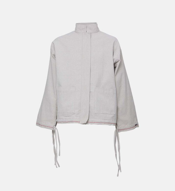 Canvas High-neck Jacket