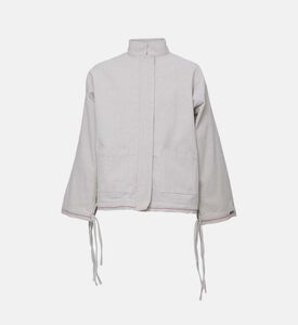 Canvas High-neck Jacket Canvas High-neck Jacket
