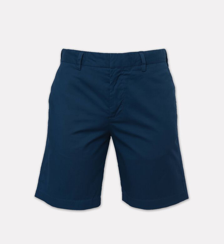 Lacoste Button Closure Regular-fit Shorts, Blue, M, Packshot View