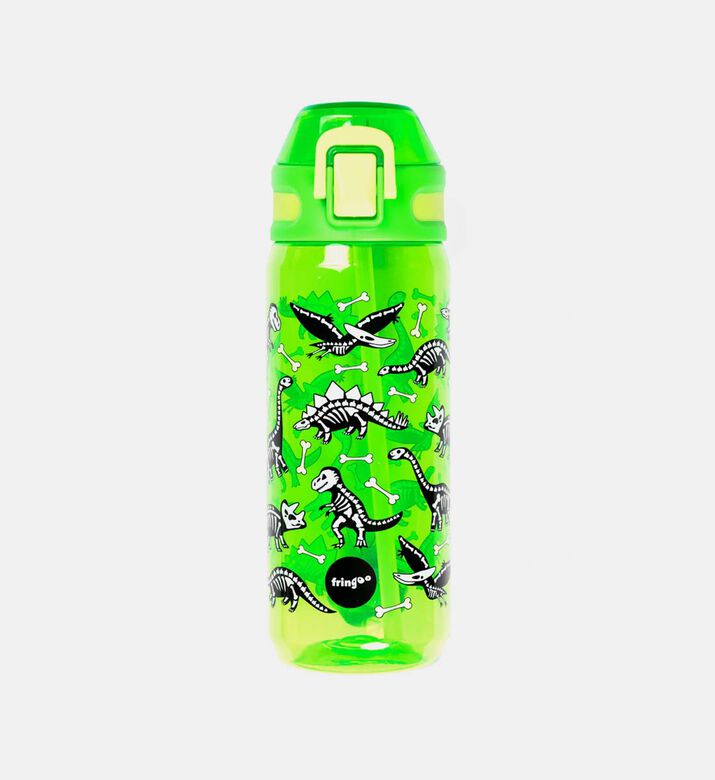 Dinosaur Lunch Time Straw Bottle