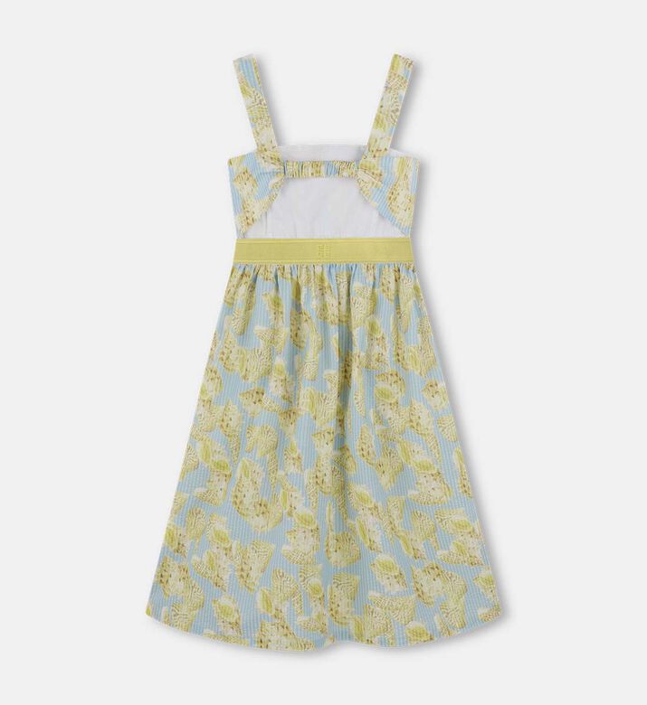 All-over Shell-print Sleeveless Dress All-over Shell-print Sleeveless Dress