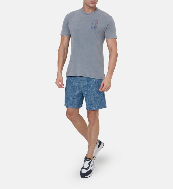 تيشيرت باتورو بتطريز شعار إن بي إي