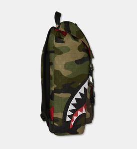 Sprayground Woodland Camo Checkered Hills Backpack, Packshot View
