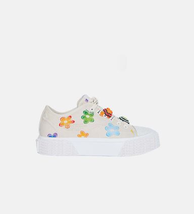 Floral-print Low-top Sneaker