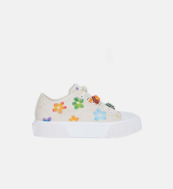 Floral-print Low-top Sneaker