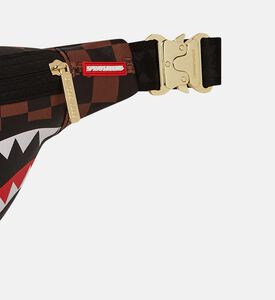 حقيبة كروس بودي بنقشة مربعات