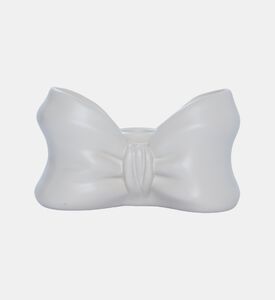 مزهرية دائرية وليريسين بتفاصيل بشكل عقدة