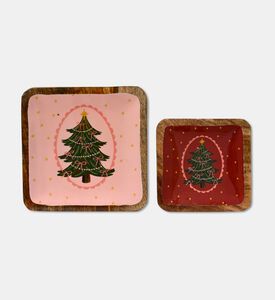 Kaemingk Plates Mangowood Enamel S2, Packshot View