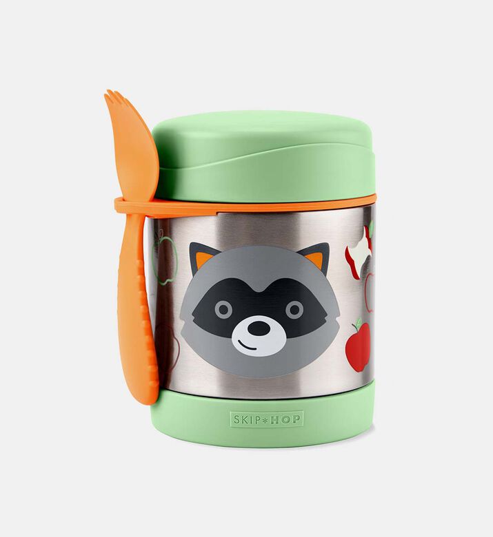 Raccoon Zoo Printed Food Jar