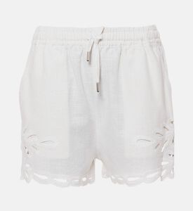 Safa Openwork Cotton Shorts