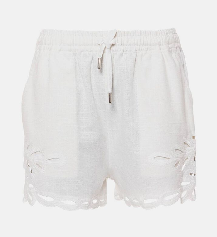 Safa Openwork Cotton Shorts