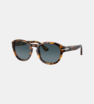 Semi-round Full-rim Sunglasses 53