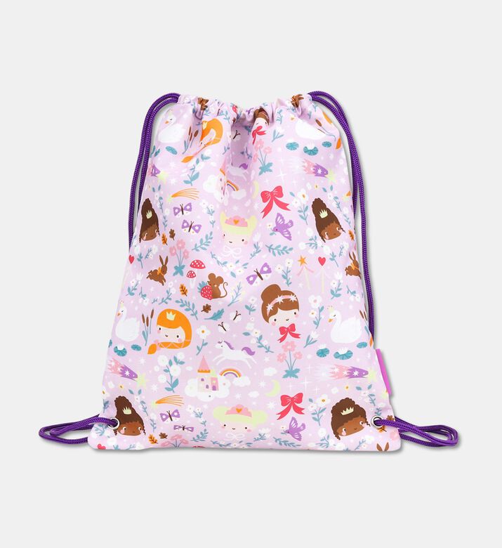 A Little Lovely Company Drawstring Bag - Princesses, Packshot View