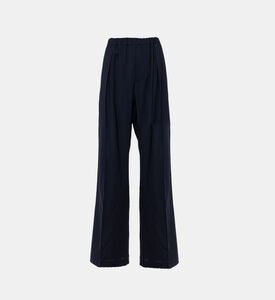 High-waisted Pleated Wide-leg Pants